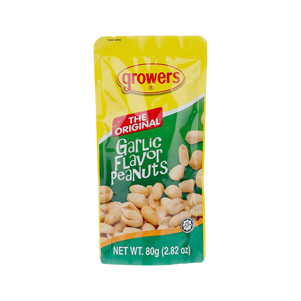 Growers Peanuts Garlic 80G - Longdan Official Online Store