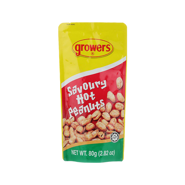 Growers Peanuts Savoury Hot 80G - Longdan Official Online Store