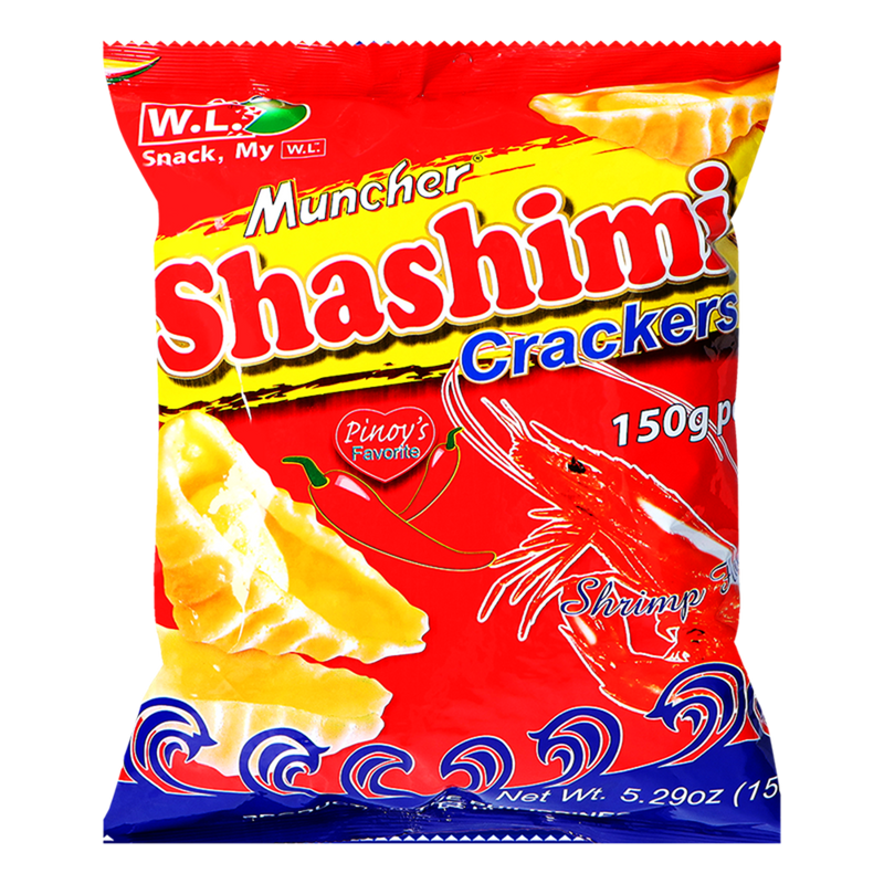 WL Muncher Shashimi Crackers 150G - Longdan Official Online Store
