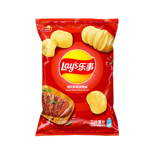 LAY'S Crisps - Texas BBQ Flavour 70g - Longdan Official