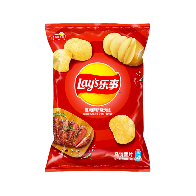 LAY'S Crisps - Texas BBQ Flavour 70g - Longdan Official