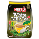 MEETU White Milk Tea 3in1 480g (Case 24) - Longdan Official