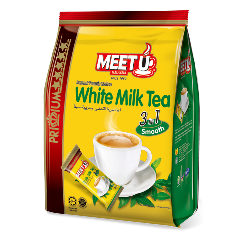 MEETU Primium White Milk Tea 3in1 400g - Longdan Official