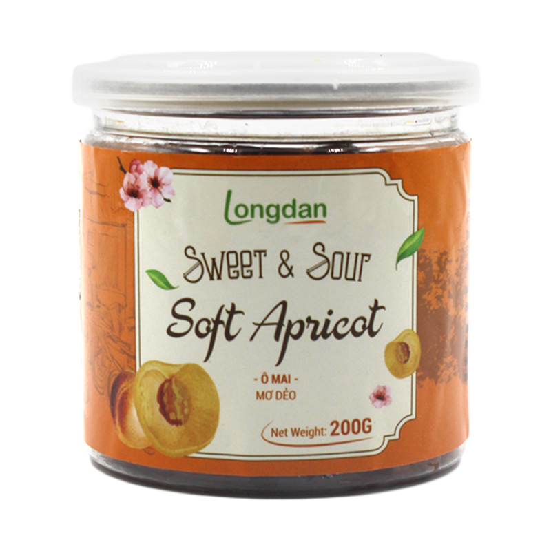 Longdan Soft Apricot 200g - Longdan Official Online Store