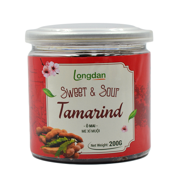 Longdan Salted Tamarind 200g - Longdan Official Online Store
