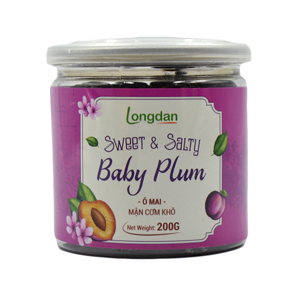 Longdan Sweet & Salty Baby Plum 200g (Case 24) - Longdan Official