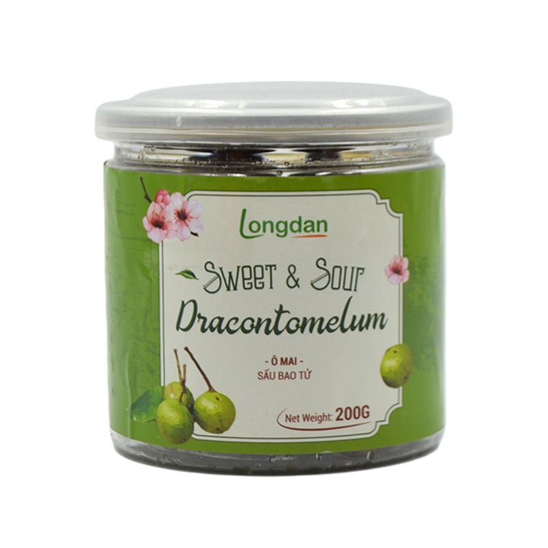 Longdan Sweet & Sour Dracontomelum 200g (Case 24) - Longdan Official