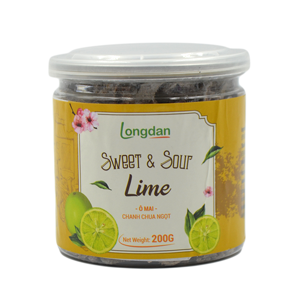 Longdan Sweet & Sour Lime 200g (Case 24) - Longdan Official