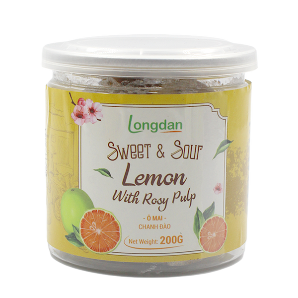 Longdan Lemon With Rosy Pulp 200g - Longdan Official Online Store