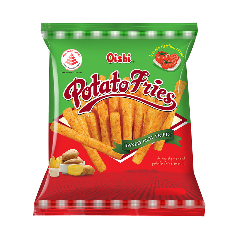 Oishi Potato Fries Ketchup Flavor 50g - Longdan Official Online Store