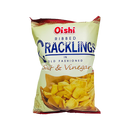 Oishi Ribbed Cracklings Salt & Vinegar 50g - Longdan Official Online Store