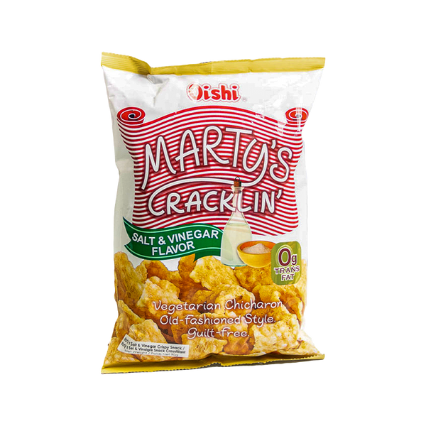 Oishi Marty's Cracklin Salt & Vinegar 90g - Longdan Official Online Store