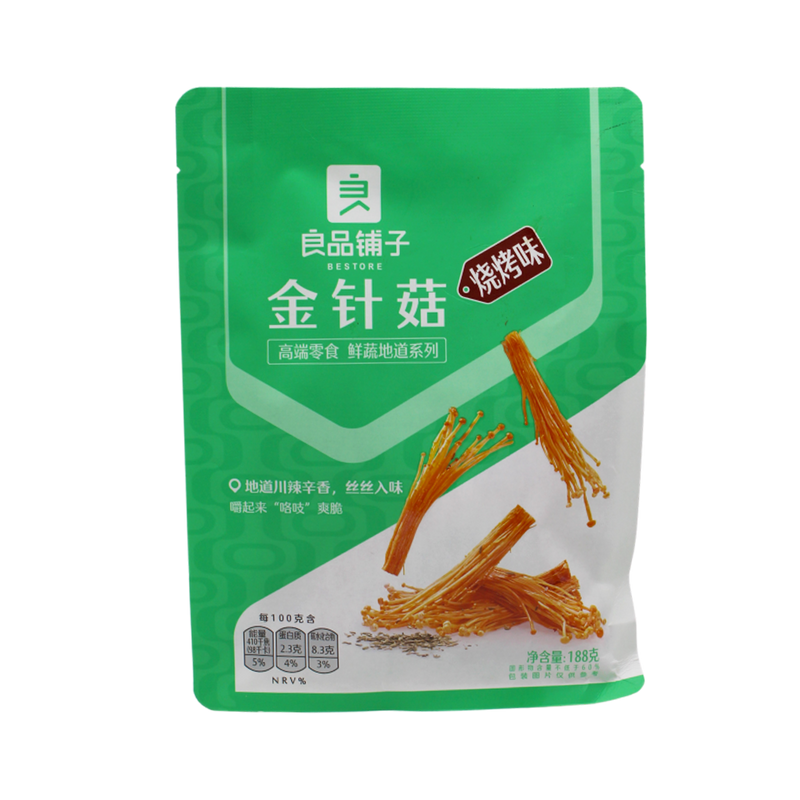 BESTORE Needle Mushroom - BBQ Flavour 188g - Longdan Official