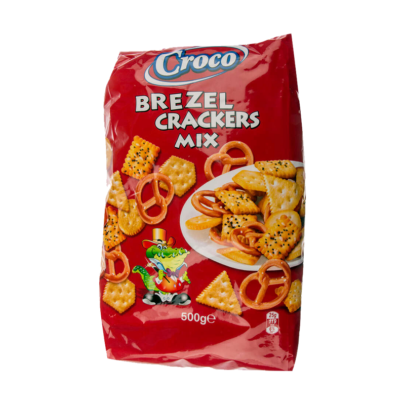 CROCO Brezel & Crackers Mix 500g - Longdan Official Online Store