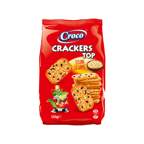CROCO Sesame Crackers 150g - Longdan Official Online Store