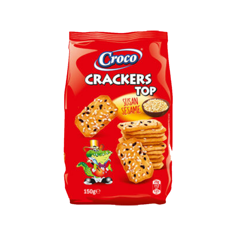 CROCO Sesame Crackers 150g - Longdan Official Online Store