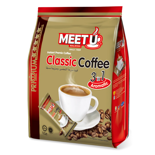 MEETU Primium Classic Coffee 3in1 400g (Case 24) - Longdan Official