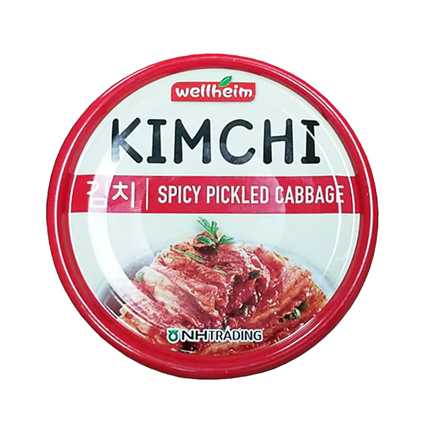 WELLHEIM Can Kimchi-Spicy Pickled Cabbage 160g - Longdan Official