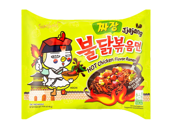 SAMYANG Hot Chicken Ramen Jjajang Bag 140g - Longdan Official