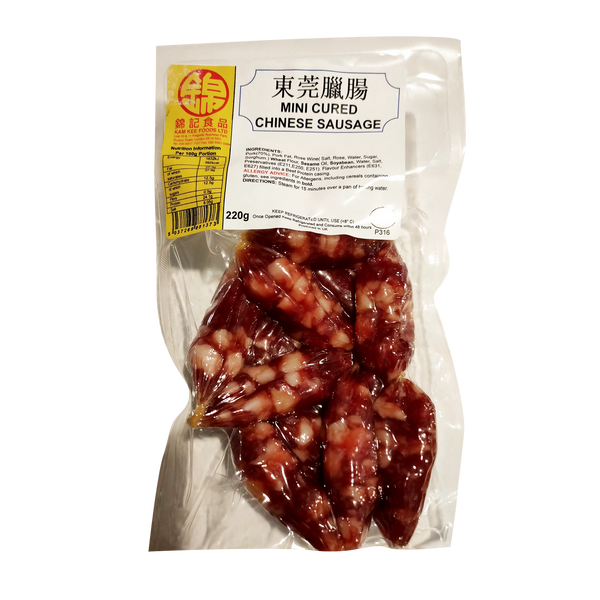 KAM KEE Mini Cured Chinese Sausage 220g (Frozen) - Longdan Official Online Store