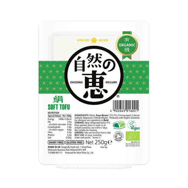 HIKARI MISO Shizenno Megumi Organic Tofu Soft 250G - Longdan Official