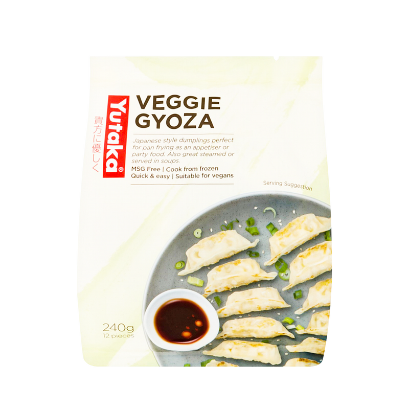 Yutaka 12 Vegetable Gyoza Dumpling 240g (Frozen) - Longdan Official