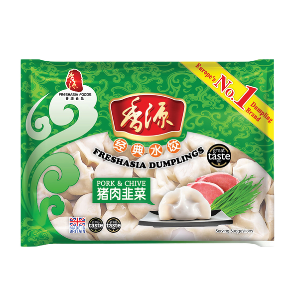 FRESHASIA Pork & Chive Dumplings 400g (Frozen) - Longdan Official Online Store