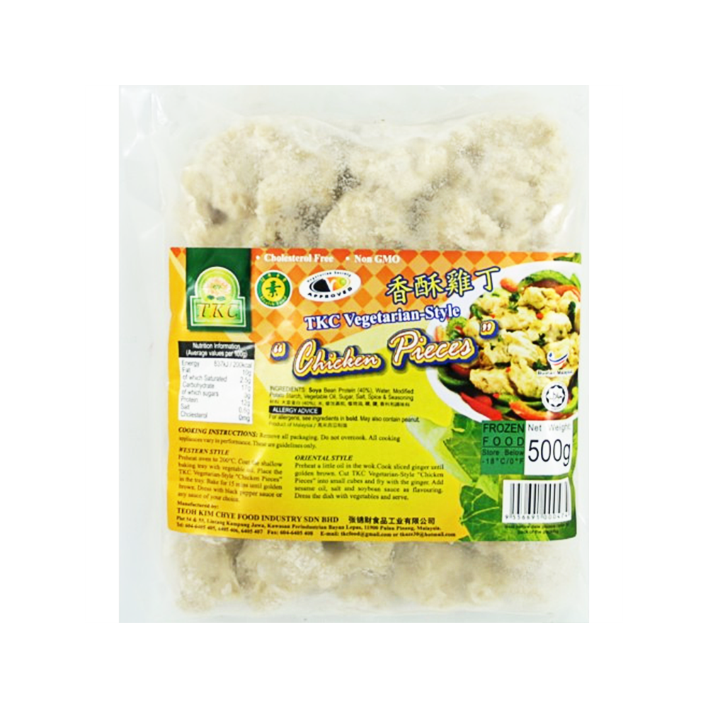 TKC Vegetarian Style Chicken Pieces 500g (Frozen)