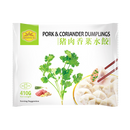 HONG'S Pork & Coriander Dumplings 410g (Frozen) - Longdan Official