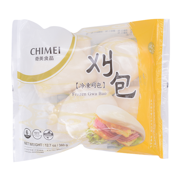 CHI MEI Burger Bun / Gua Bao ( Hirata ) 360g (Frozen) - Longdan Online Supermarket