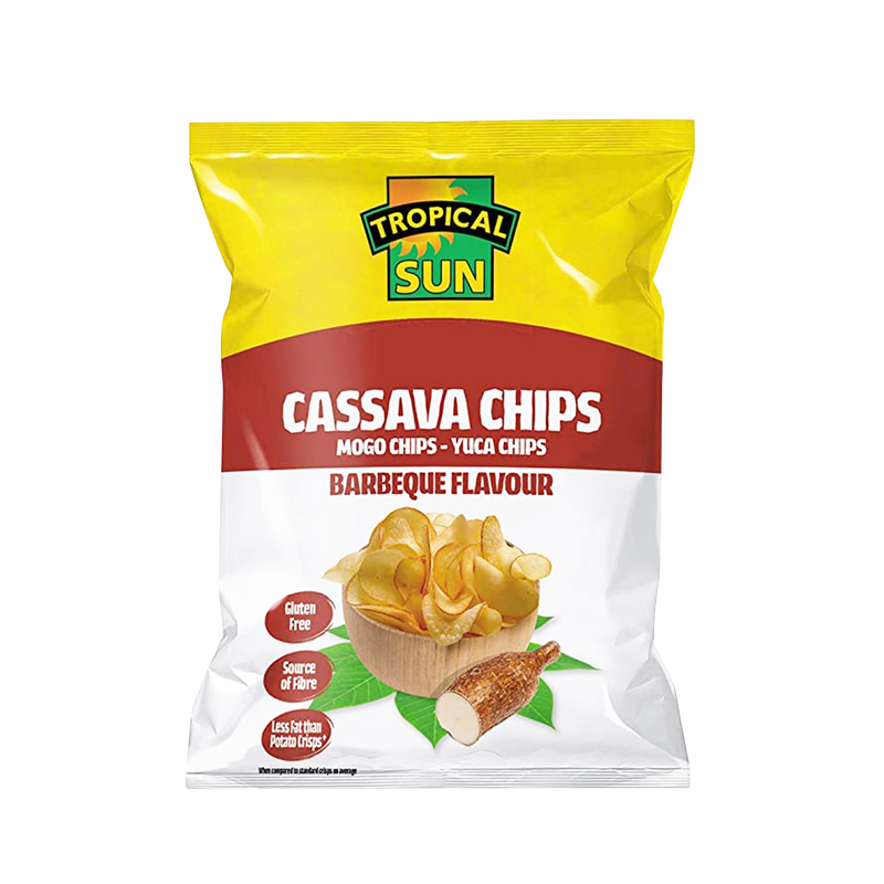 TROPICAL SUN Cassava Chips BBQ Flavour 80g - Longdan Official