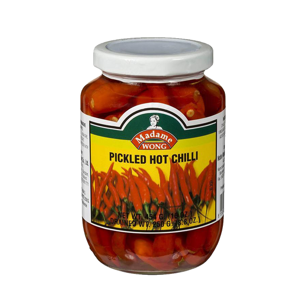 MADAME WONG Pickled Red Chilli 454g (Case 24) - Longdan Official