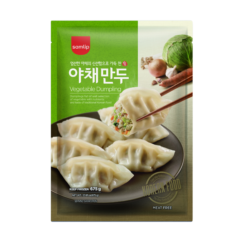 Samlip Vegetable Dumpling - Gyoza 675g (Frozen) - Longdan Online Supermarket