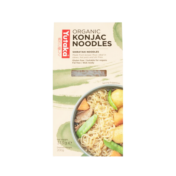 YUTAKA Organic White Konjac Noodles  200g - Longdan Official