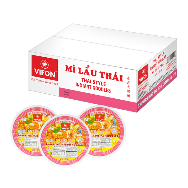 Vifon Thai Style Instant Noodles 85g (Case 12) - Longdan Official