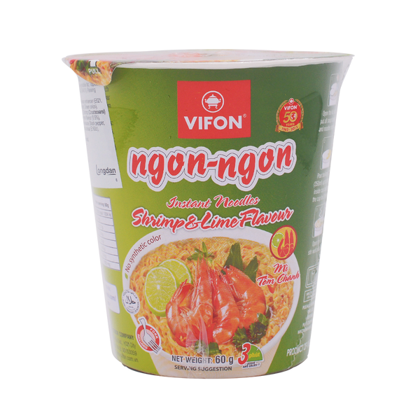 Vifon Oriental Style Shrimp & Lime Flavour 60g - Longdan Online Supermarket