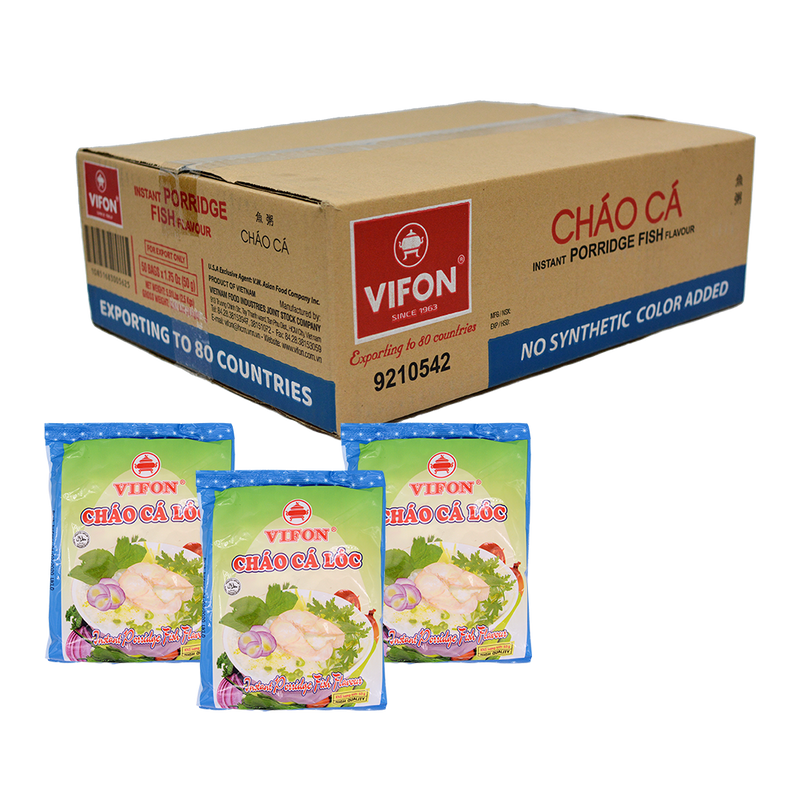 Vifon Instant Porridge Fish Flavour 50g (Case 50) - Longdan Official