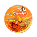 UNIF Noodles (Bowl) - Spicy Beef 110g - Longdan Official