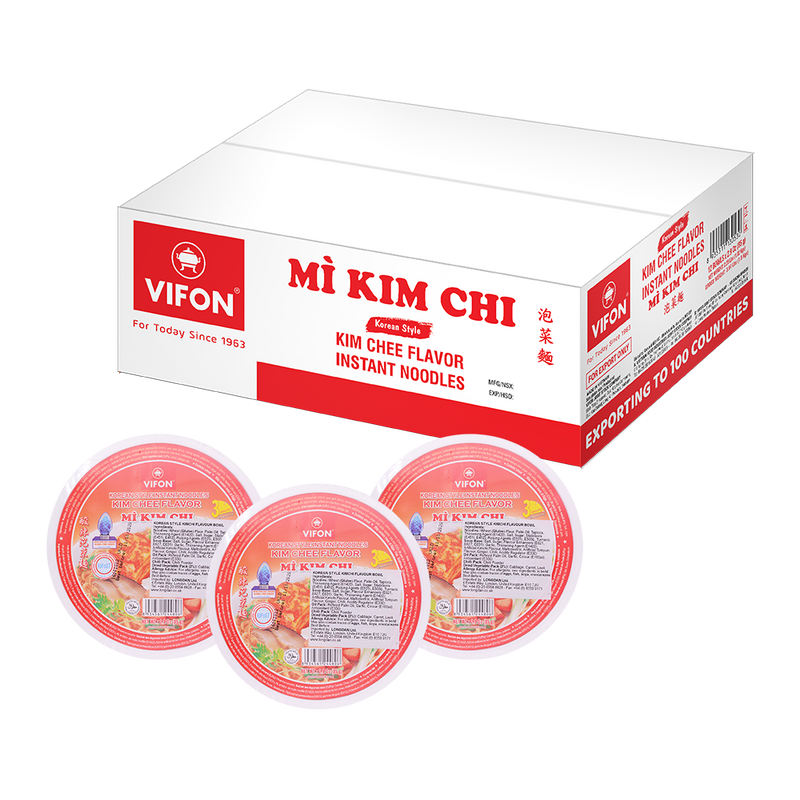 Vifon Hương Kimchi Hàn Quốc 85g (Hộp 12)