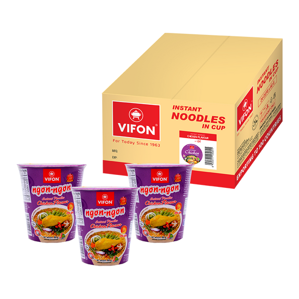 Vifon Oriental Style Chicken Flavour Cup 60g (Case 24) - Longdan Official