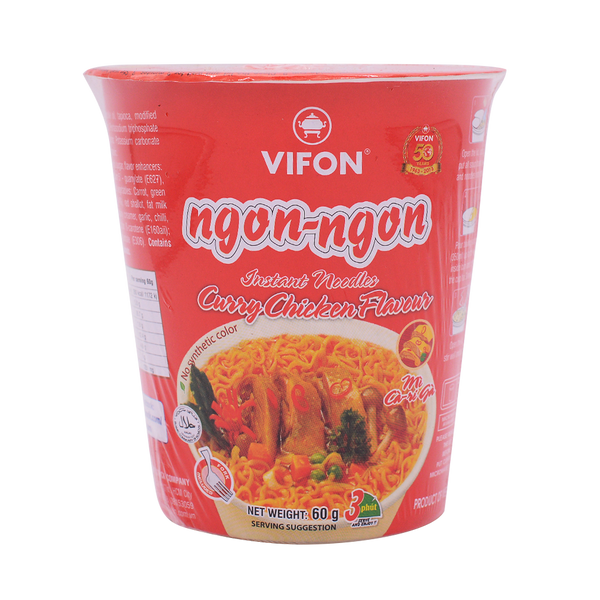 Vifon Oriental Style Curry Chicken Flavour 60g - Longdan Online Supermarket