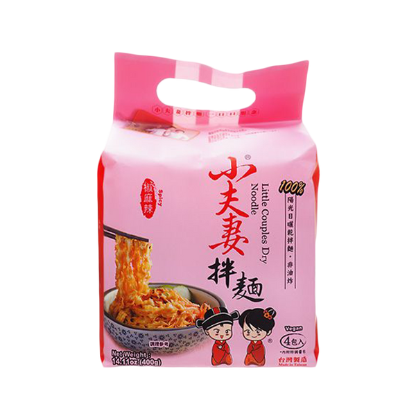 Little Couples Dry Noodle Spicy Pepper 400g - Longdan Official Online Store