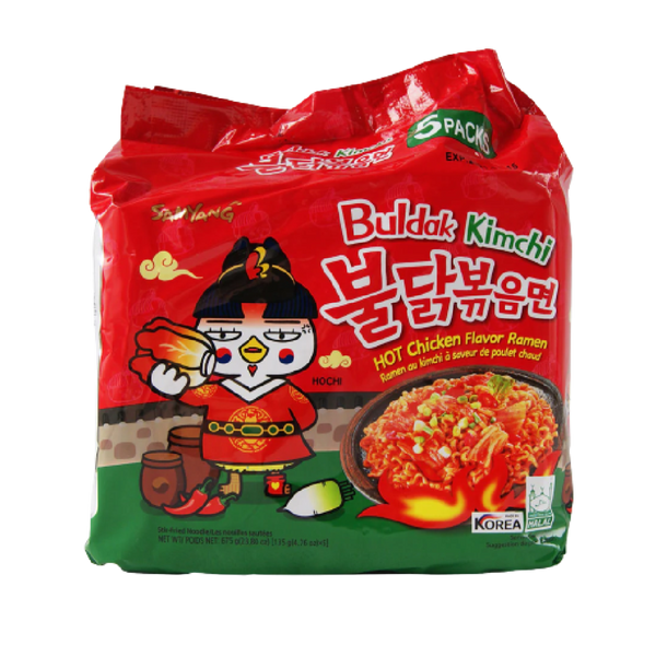 Samyang Hot Chicken Ramen Kimchi 135g (ဘူးခွံ 40)