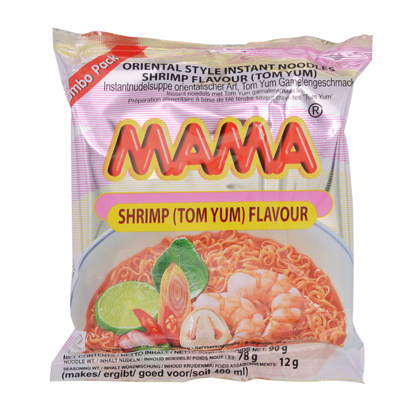 Mama Shrimp Tom Yum 90G - Longdan Online Supermarket