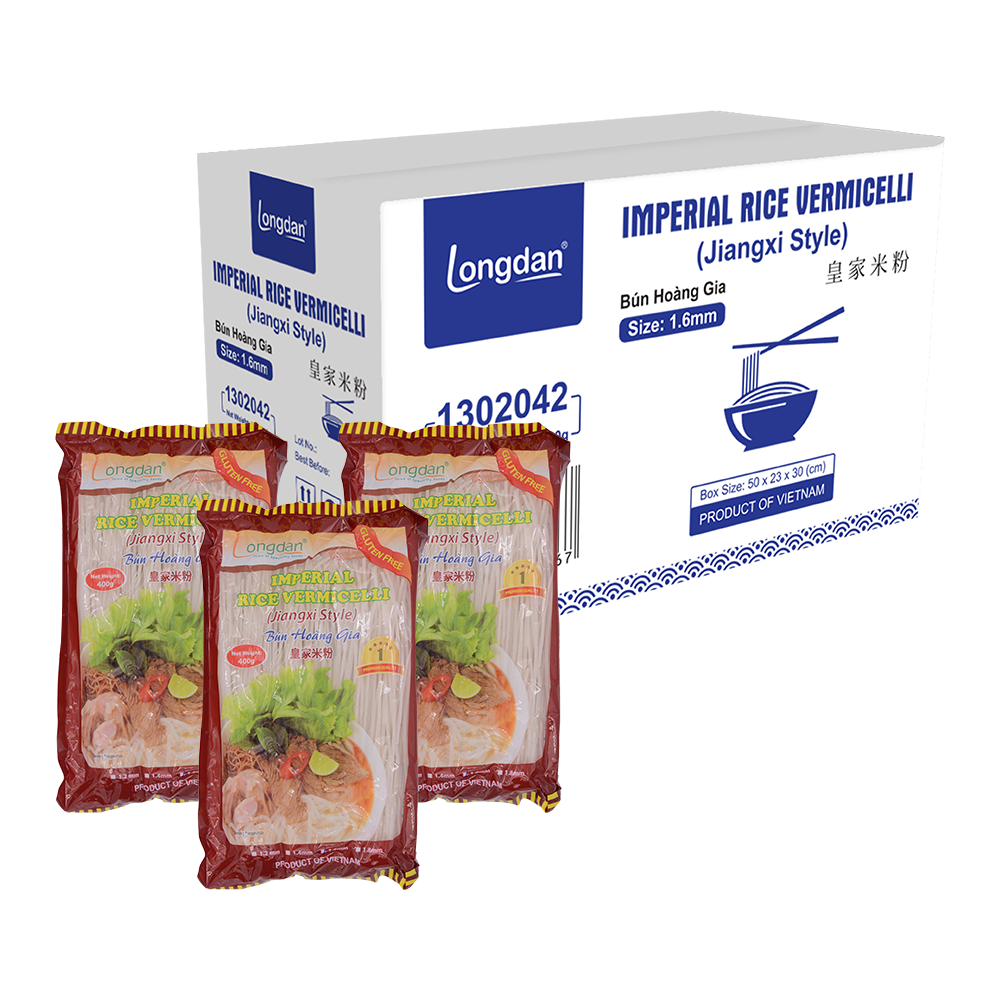 Longdan Imperial Rice Verm 1.6mm 400g (Case 30)