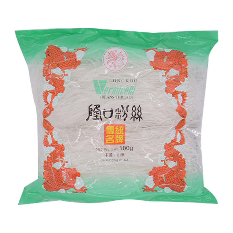 Golden Lily Premium Longkou Vermicelli 100G - Longdan Online Supermarket