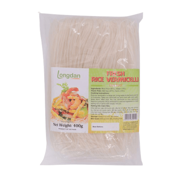 Longdan Fresh Rice Vermicelli 400g - Longdan Official