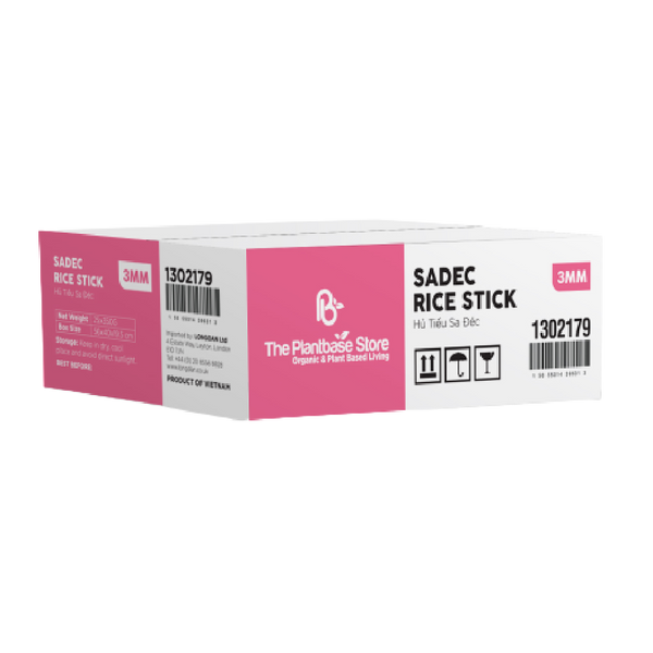 The Plantbase Store Sadec Rice Stick 3mm 350g (Case 25) - Longdan Official