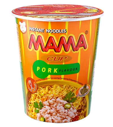 MAMA Cup Noodle Pork 70g - Longdan Official