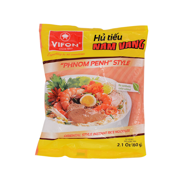 VIFON Oriental Style Instant Rice Noodle Phnom Penh Style Bag 60g - Longdan Online Supermarket